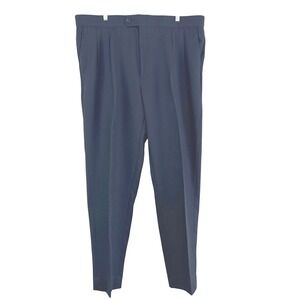 Smitty Mens 42 Black Pleated Dress Pants Referee Officiating Trousers Business